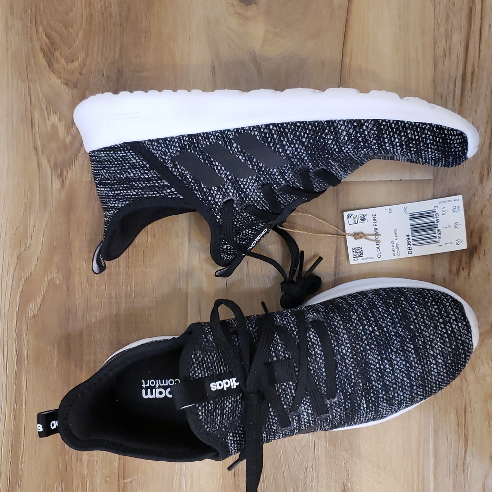 Nwt Adidas Cloudfoam Pure